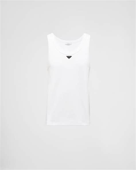 white prada singlet|The 16 tank tops and singlets to layer into your wardrobe.